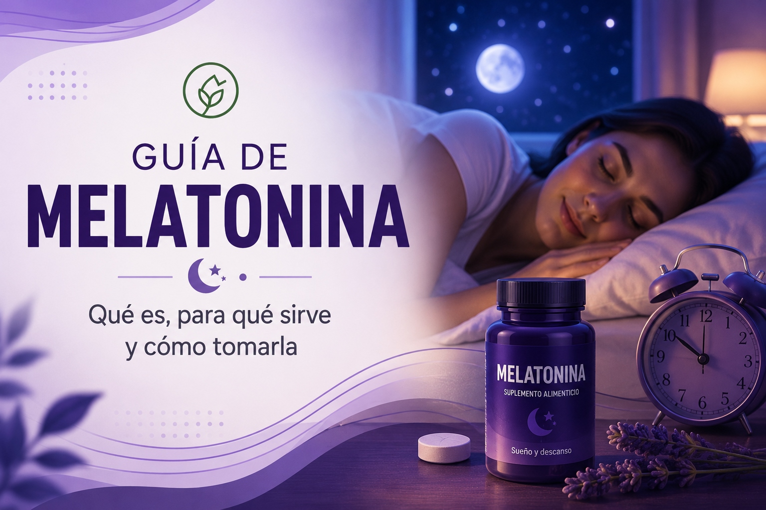 Guía de Melatonina | Macrobiótica Natura Guía de melatonina: qué es, para qué sirve y cómo tomarla
